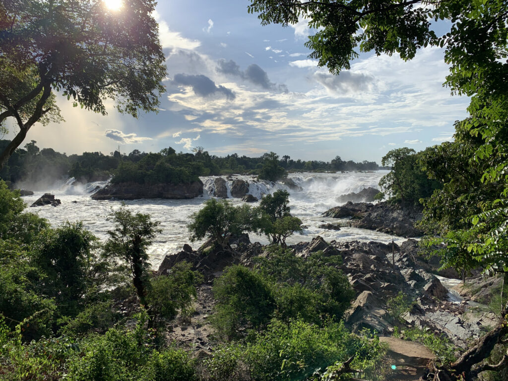 Khone Phapheng Falls in the 4000 Islands, Southern Laos
