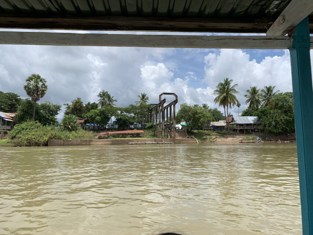 Stilt houses on the Mekong, 4000 Islands